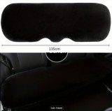 AUTOLIFE Puha szőrös ülésvédő - fekete, hátsó ülésre - 1db