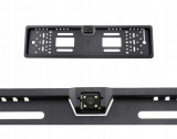 AUTOLIFE Rendszámtábla keretbe integrált HD 720p tolatókamera- 12V