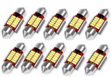 AUTOLIFE SMD-ROOF-10SMD-36 Szofita Led izzó 12V - 36mm - 10db