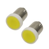 AUTOLIFE SMD-W00577 BA9S (bajonett) LED COB izzó - fehér - 12V - párban