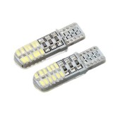 AUTOLIFE SMD-W07873 T10-24SMD Led CANBUS izzó - fehér - 12-24V - párban