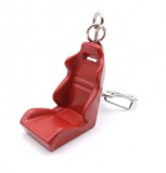 AUTOLIFE Sportülés kulcstartó fémből - piros - W16362-10R