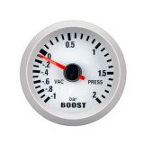 AUTOLIFE Turbónyomás mérő fehér számlap - OR-LED7707