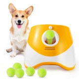 Automata labdakilövő gép, labdadobáló ügyességi játék - narancssárga