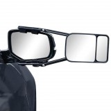 AUTOMAX Tükör, lakókocsi és nagyobb vontatmányokhoz holttér kiegészítővel 107x44mm AM4250