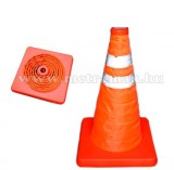 Autós forgalom terelő bója, összecsukható