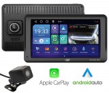 Autós GPS navigáció Android Auto Car Play 7" LCD monitorral Tolató és menetrögzítő kamerával PNI S932PRO