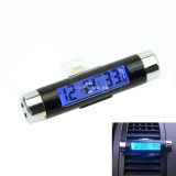 Autós hőmérséklet, dátum és idő kijelző