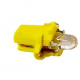 Autós Led B8.3 műszerfal világítás, 1 Led, 10 Lumen, 0,4W, sárga.