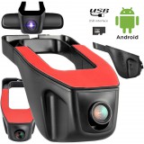 Autós menetrögzítő kamera Androidos autórádió fejegységekhez MM067-HD