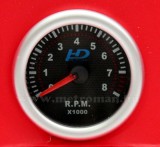 Autós sportműszer, fordulatszám mérő, LED7705BK