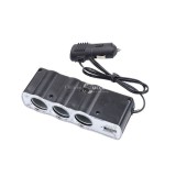 Autós szivargyújtó elosztó, USB töltővel