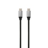 AVAX CB302G STEELY USB-C - USB-C 60W kábel 3A 1.5m acélszürke (5999574480057) (5999574480057)