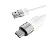 Avax CB313 GLOWY USB-A - USB-C cable 2m White AVAX_CB313