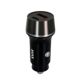 AVAX CC304B CARLY 38W USB-C (PD3.0)+USB-A (QC) autós töltő (AVAX CC304B)