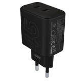 Avax CH602B Speedy 45W GaN Fast Charger Black AVAX CH602B