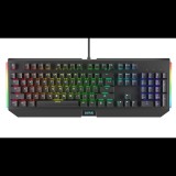 AVAX FS01 Brown Switch Mechanikus Vezetékes Billentyűzet HUN - Fekete (5999574480828)