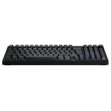 AVAX GM03 98% gasket RGB mechanikus vezetékes billentyűzet, Outemu barna switch, HU kiosztás, fekete