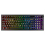 AVAX GM03 PRO 98% Gasket RGB tri-mode mechanikus billentyűzet AVAX EF Silent switch, magyar kiosztás
