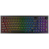 AVAX GM03 PRO 98% Gasket RGB tri-mode mechanikus billentyűzet Gateron piros switch, magyar kiosztás