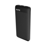 AVAX PB120 LIGHTY+ powerbank, 10000mAh, 20W, PD, 2xUSB-A, fekete