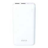 Avax pb201w lighty 20000mah fehér power bank