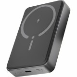 Avax PB300 FREELY mágneses vezeték nélküli powerbank, 10000 mAh, 15 W, 20 W USB-C, fekete