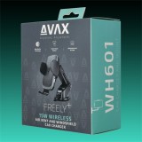 Avax WH601 autós tartó vezeték nélküli töltéssel