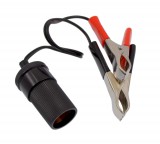 AVC Adapter szivargyújtó aljzat csipeszes csatlakoztatási lehetőséggel