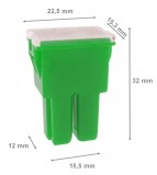 AVC Biztosíték Japán MCSFF PAL293 40A