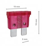 AVC Biztosíték késes 10A