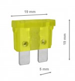 AVC Biztosíték késes 20A