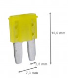 AVC Biztositék villás Mikro2 20A