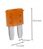 AVC Biztositék villás Mikro2 5A