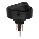 AVC Kapcsoló ovális sárga ledes