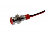 AVC Kontrollámpa ledes 12-24V Piros