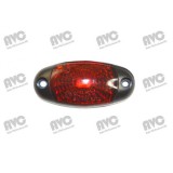 AVC LED Szélességjelző 10-30V piros 72 mm hosszú
