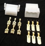 AVC Műanyag csatlakozó szett 6 pólus