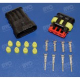 AVC Vízmentes csatlakozó Superseal teljes csatlakozókészlet - 4 pólusú