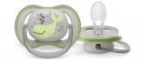 Avent SCF086/05 Játszócumi, ultra air, bálna mintás, 6-18 hó,1 db
