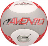Avento soft strandfoci labda, szürke-piros sc-21612