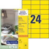 Avery 3451 70x37mm sárga univerzális címke (3451)