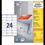 Avery Zweckform Avery 3422 70×35mm univerzális 2400db-os etikett (3422)
