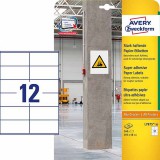 Avery Zweckform Avery-Zweckform L7875-20 105 x 48 mm Papír Fehér 240 db Véglegesen tapadó, Erősen tapadó Erős ragasztó címkék 20 lap DIN A4 (L7875-20)