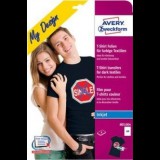Avery Zweckform Avery-Zweckform My Design T-Shirt MD1004 Tintasugaras textilfólia DIN A4 Színes textilekhez, Tintasugaras nyomtatóhoz optimálva 8 lap (MD1004)