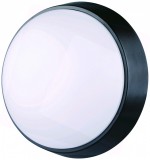 Avide Cseppálló Mennyezeti Lámpa Kerek IP54 14W NW 4000K Fekete