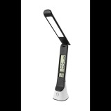 Avide LED asztali lámpa Hugo naptárral bőrhatású fehér-barna 5W (ABLDLC-6W-WB-HG) (ABLDLC-6W-WB-HG)