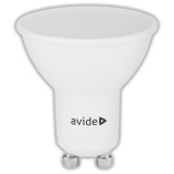 Avide LED Spot Alu+plastic 4W GU10 WW 3000K izzó - ABGU10WW-4W-AP