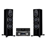 AVM Ovation A 6.3 + Evolution MP 3.3 + Monitor Audio Platinum 300 3G sztereó szett