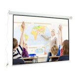 AVTEK vetítővászon 4:3 200x150cm, elektromos, Wall Electric 200, fekete kerettel (1EVEE5)